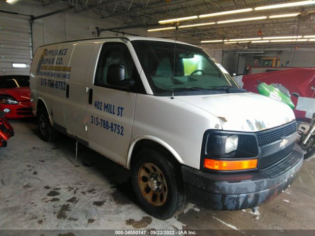 chevrolet express cargo van 2010 1gcugadx0a1107300