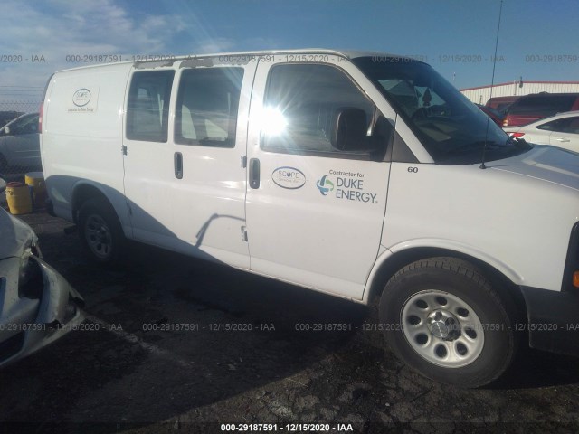 chevrolet express cargo van 2010 1gcugadx4a1166933