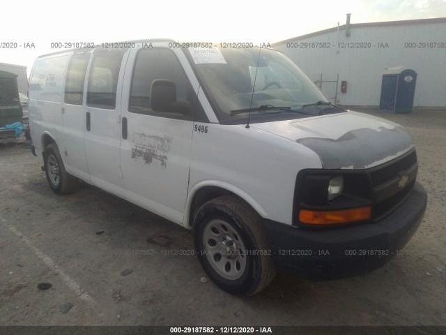 chevrolet express cargo van 2010 1gcugadx5a1139496