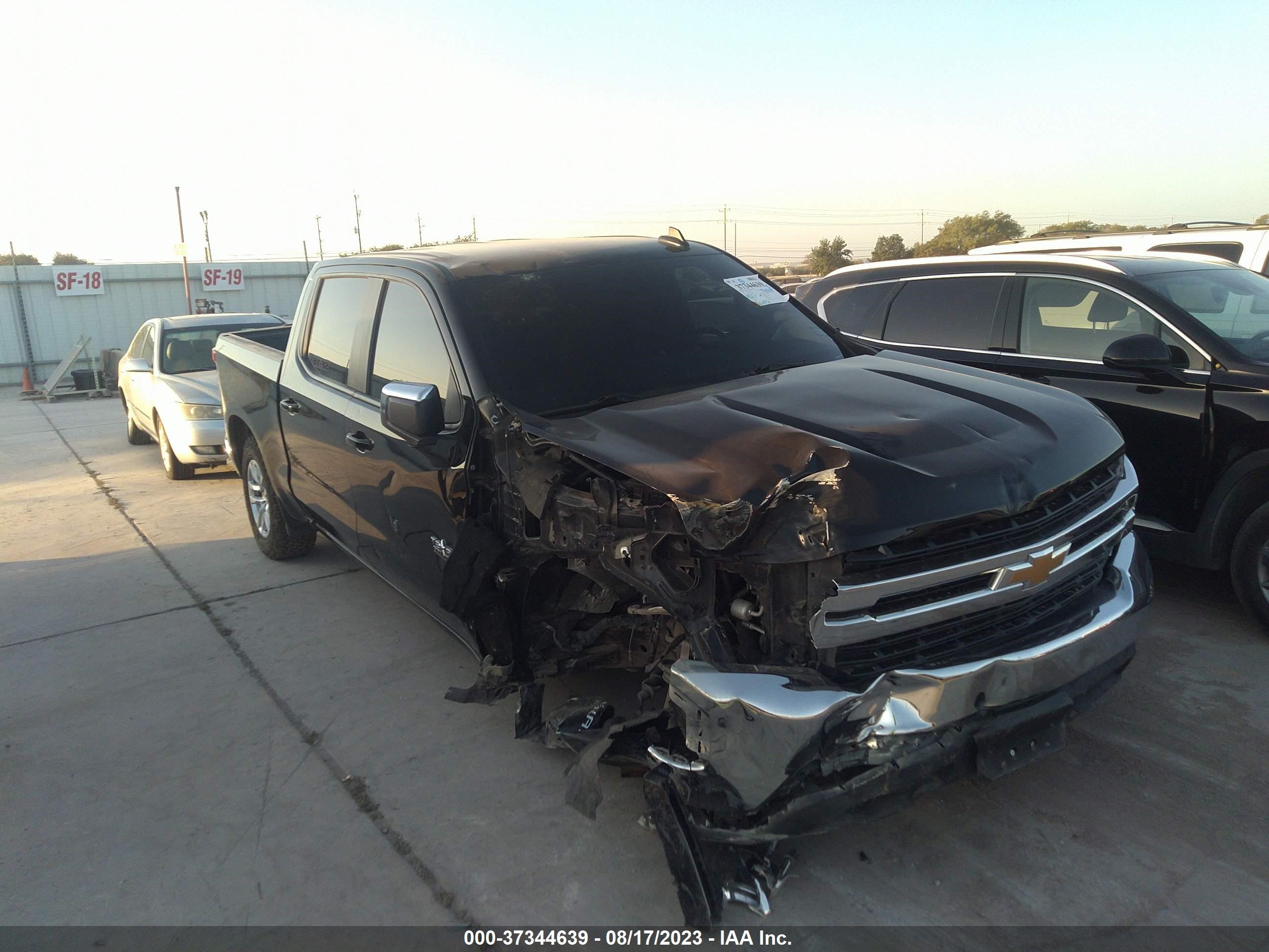 chevrolet silverado 2019 1gcuwced7kz131549