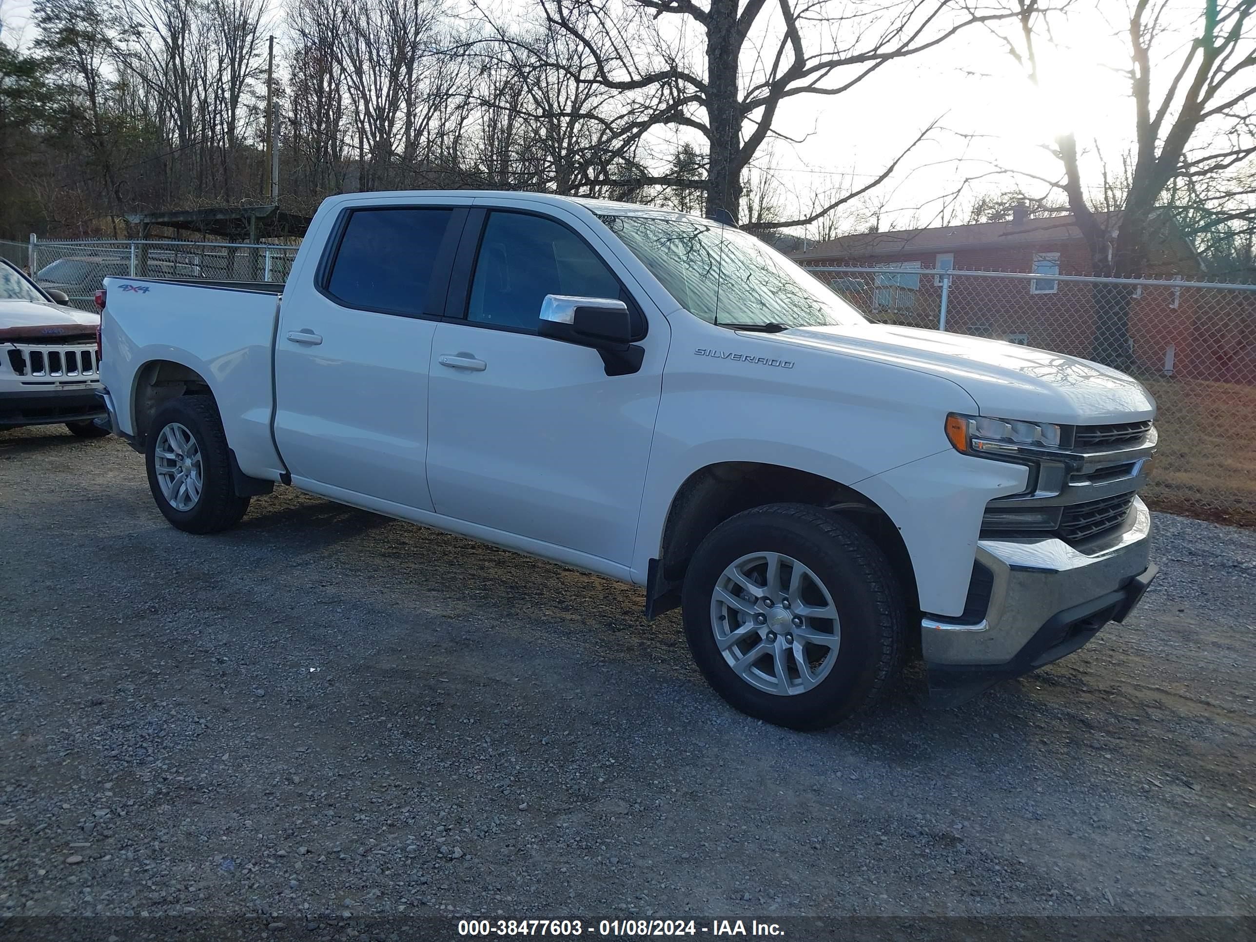 chevrolet silverado 2019 1gcuyded6kz146530