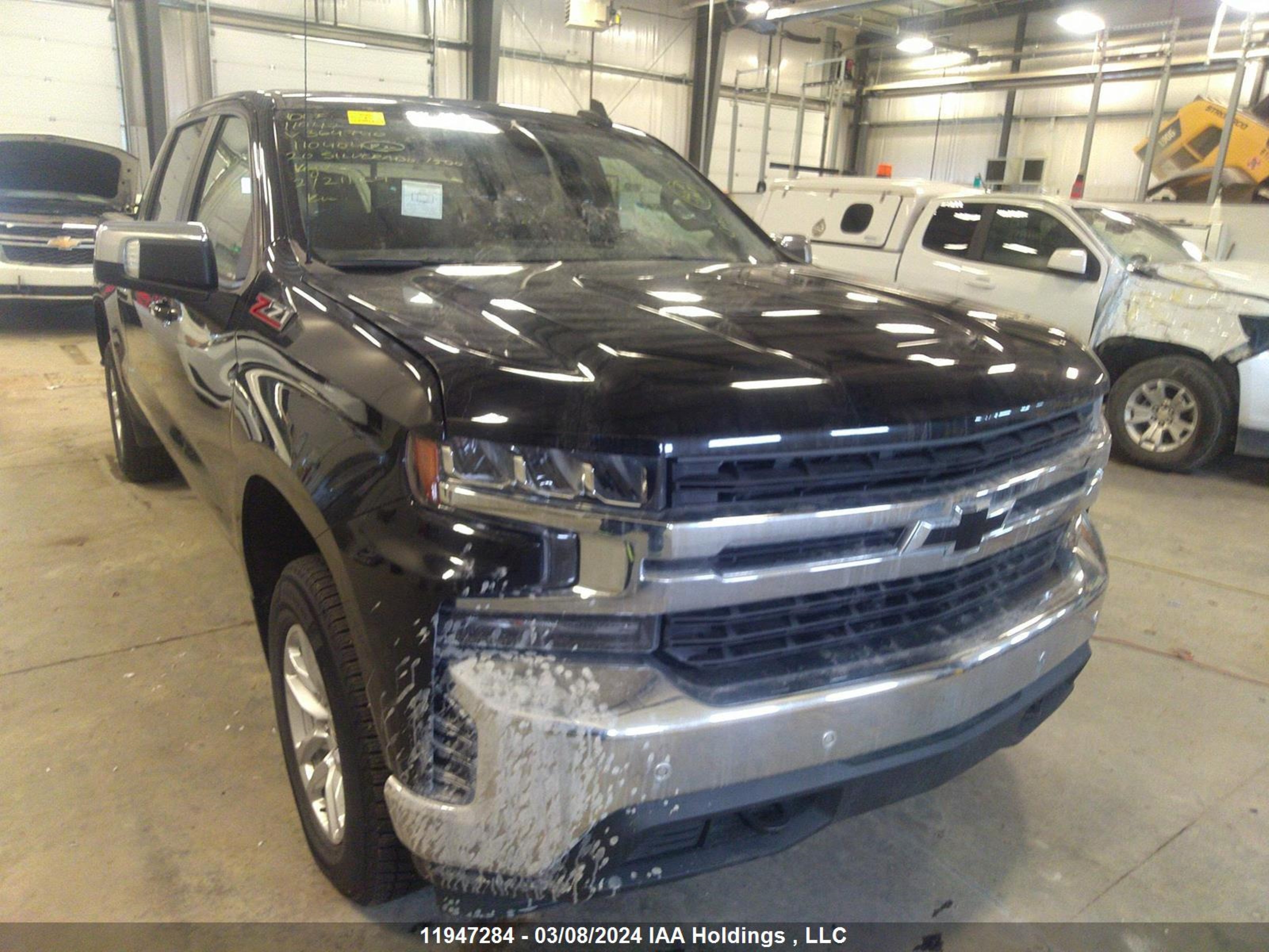 chevrolet silverado 2020 1gcuyded9lz364740