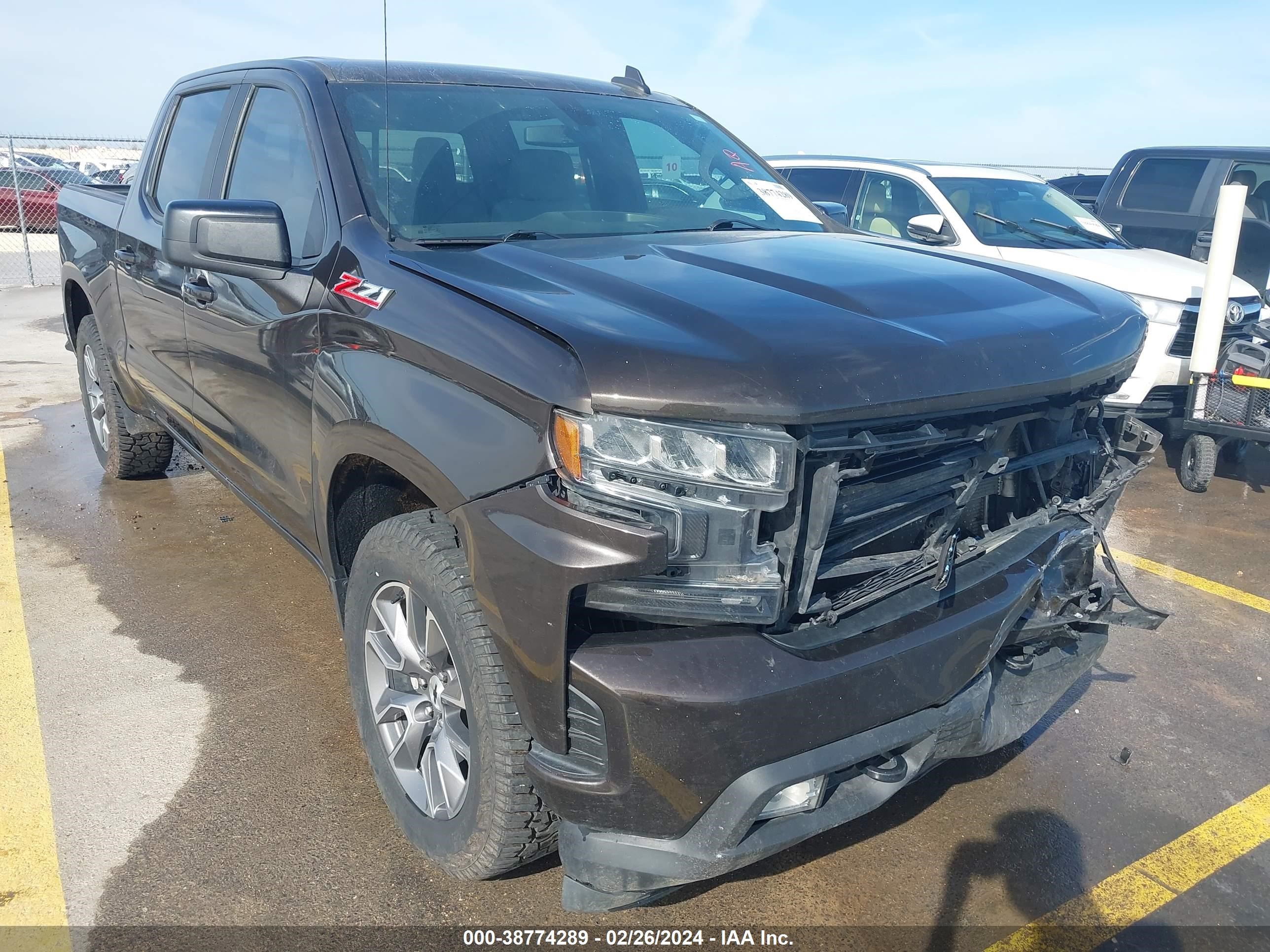 chevrolet silverado 2019 1gcuyeed8kz131629