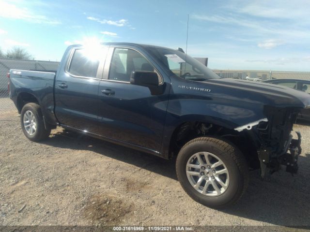 chevrolet silverado 1500 2021 1gcuyeed8mz417001