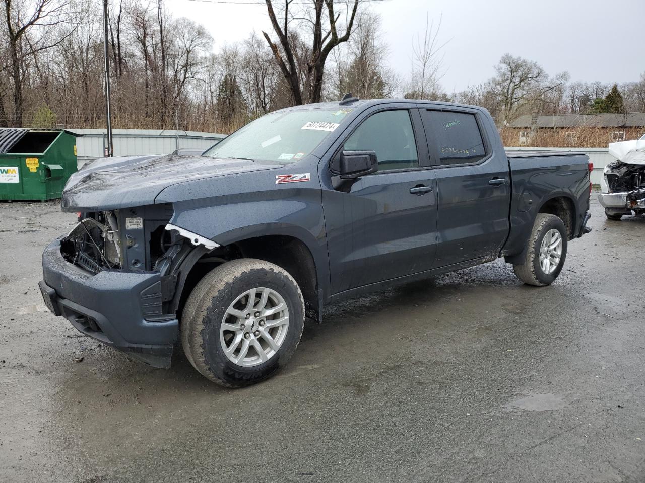 chevrolet silverado 2022 1gcuyeed9nz217875