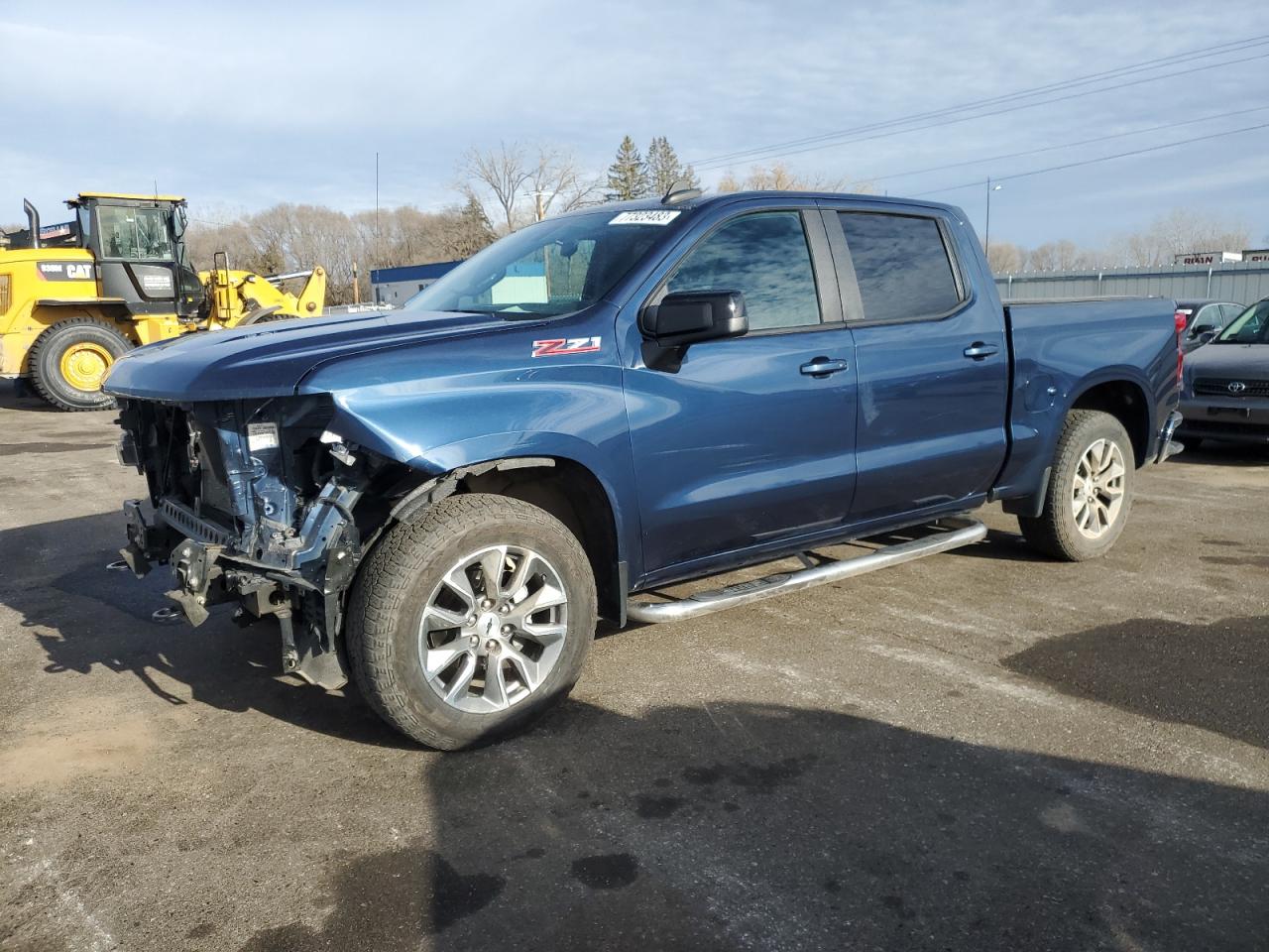 chevrolet silverado 2021 1gcuyeel4mz433154