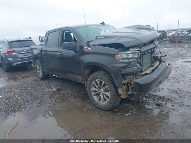 chevrolet silverado 2021 1gcuyeetxmz351901