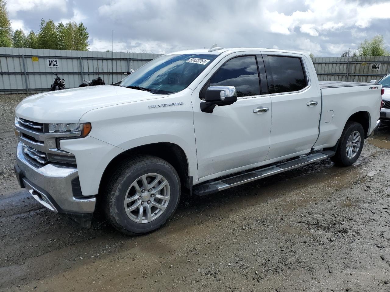 chevrolet silverado 2020 1gcuyged9lz343260