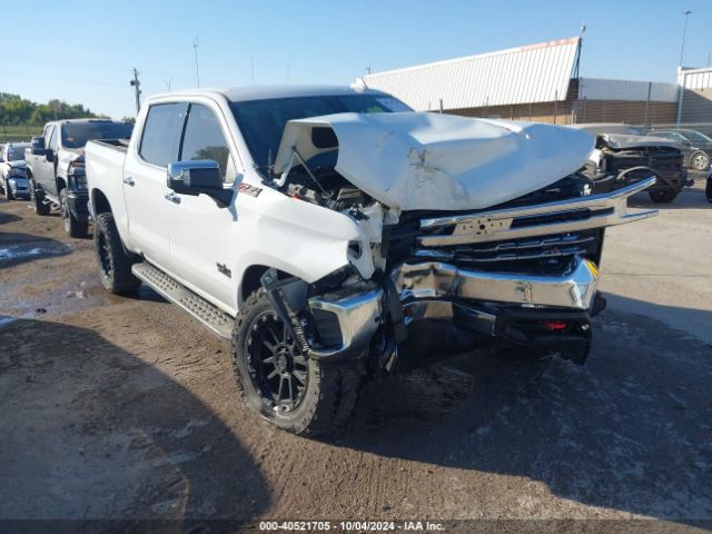 chevrolet silverado ltd 2022 1gcuygel2nz109634