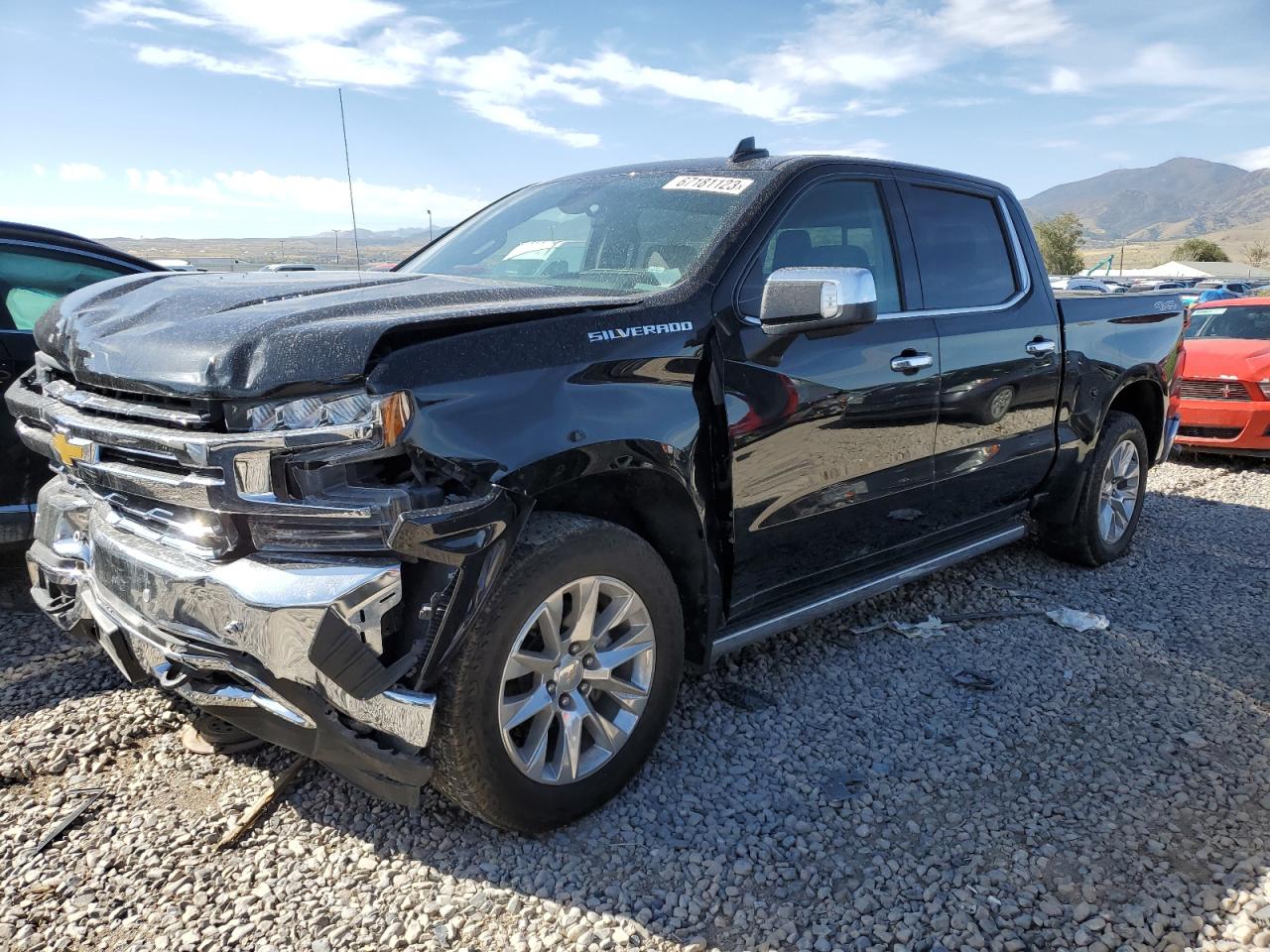 chevrolet silverado 2019 1gcuygel5kz111566