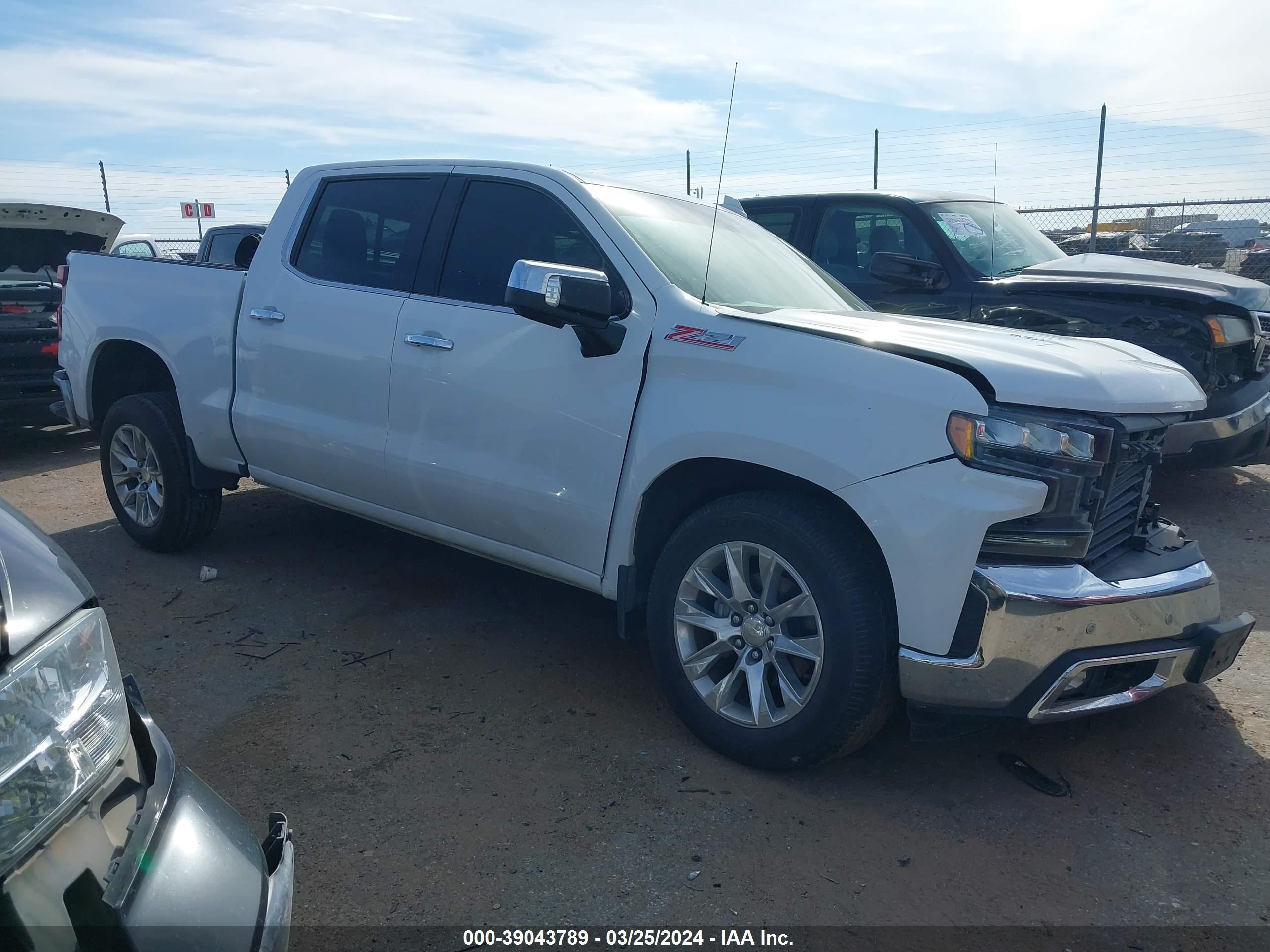 chevrolet silverado 2020 1gcuygelxlz103304