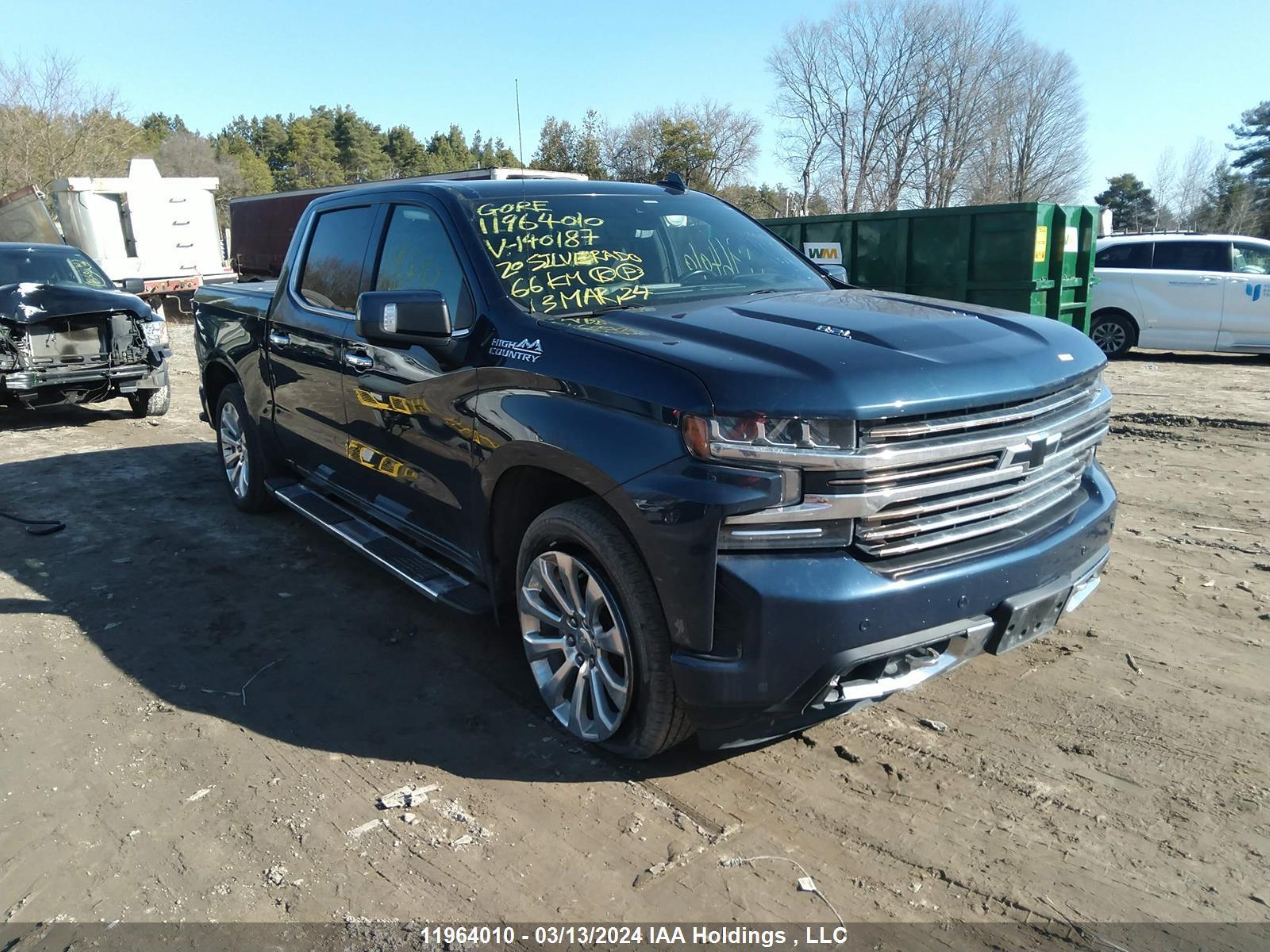 chevrolet silverado 2020 1gcuyhel0lz140187