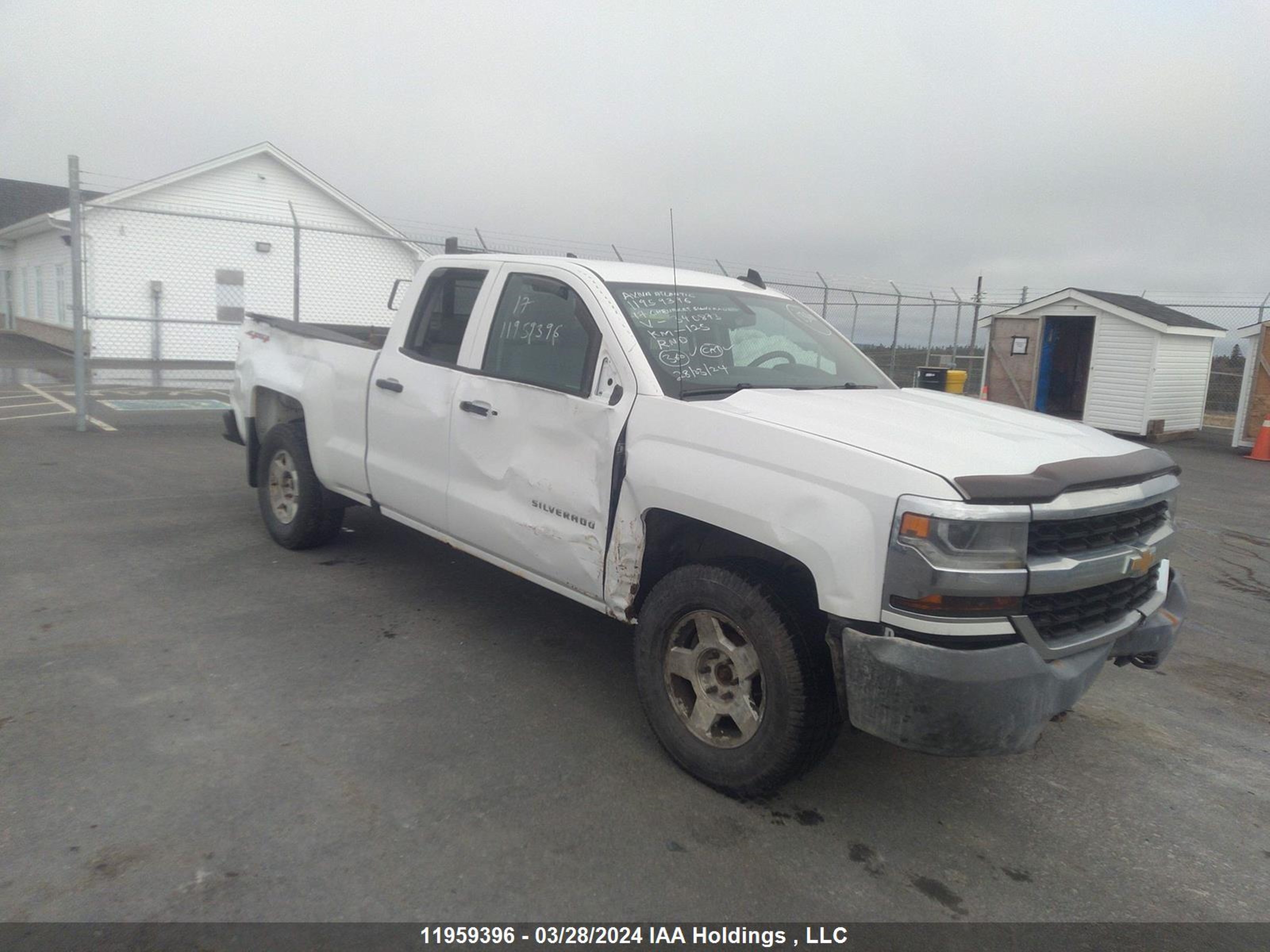 chevrolet silverado 2017 1gcvknec4hz340873