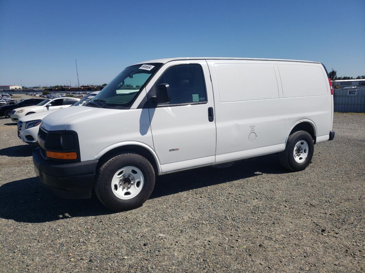 chevrolet express 2017 1gcwgaf14h1307785