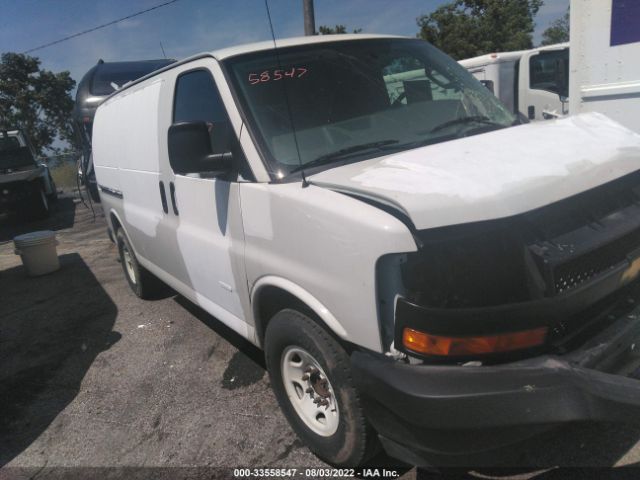 chevrolet express cargo van 2019 1gcwgaf14k1255890