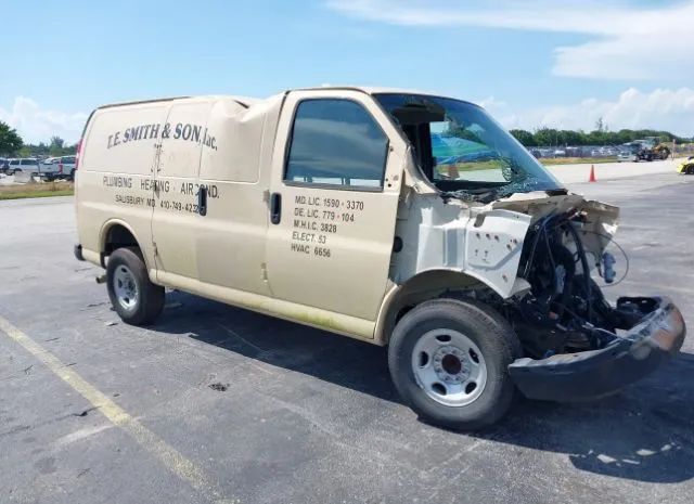 chevrolet express cargo van 2017 1gcwgaff4h1320046