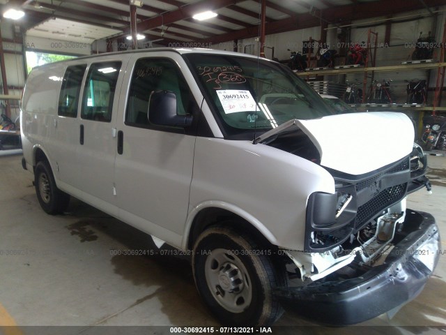 chevrolet express cargo van 2016 1gcwgaff6g1233585