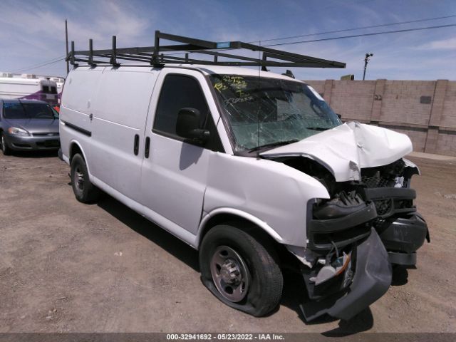 chevrolet express cargo van 2020 1gcwgafg0l1277875