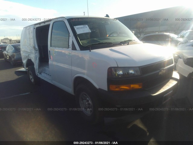 chevrolet express cargo van 2020 1gcwgafg4l1117336