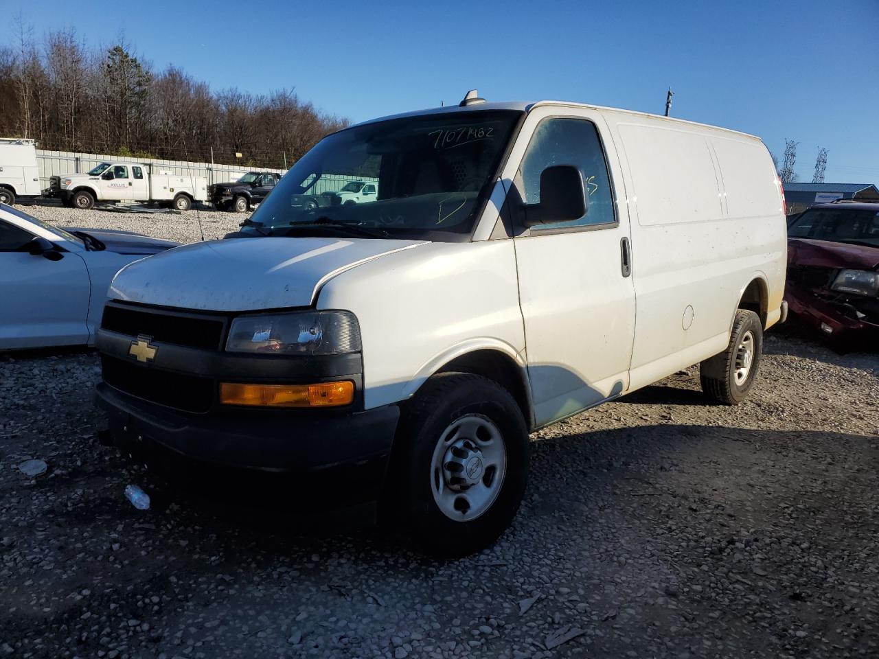 chevrolet express 2020 1gcwgafg8l1147326