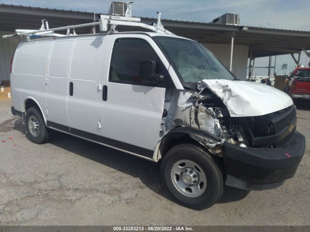 chevrolet express cargo van 2020 1gcwgafg8l1276750