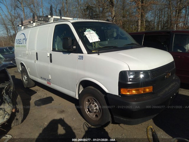 chevrolet express cargo van 2019 1gcwgafgxk1203846