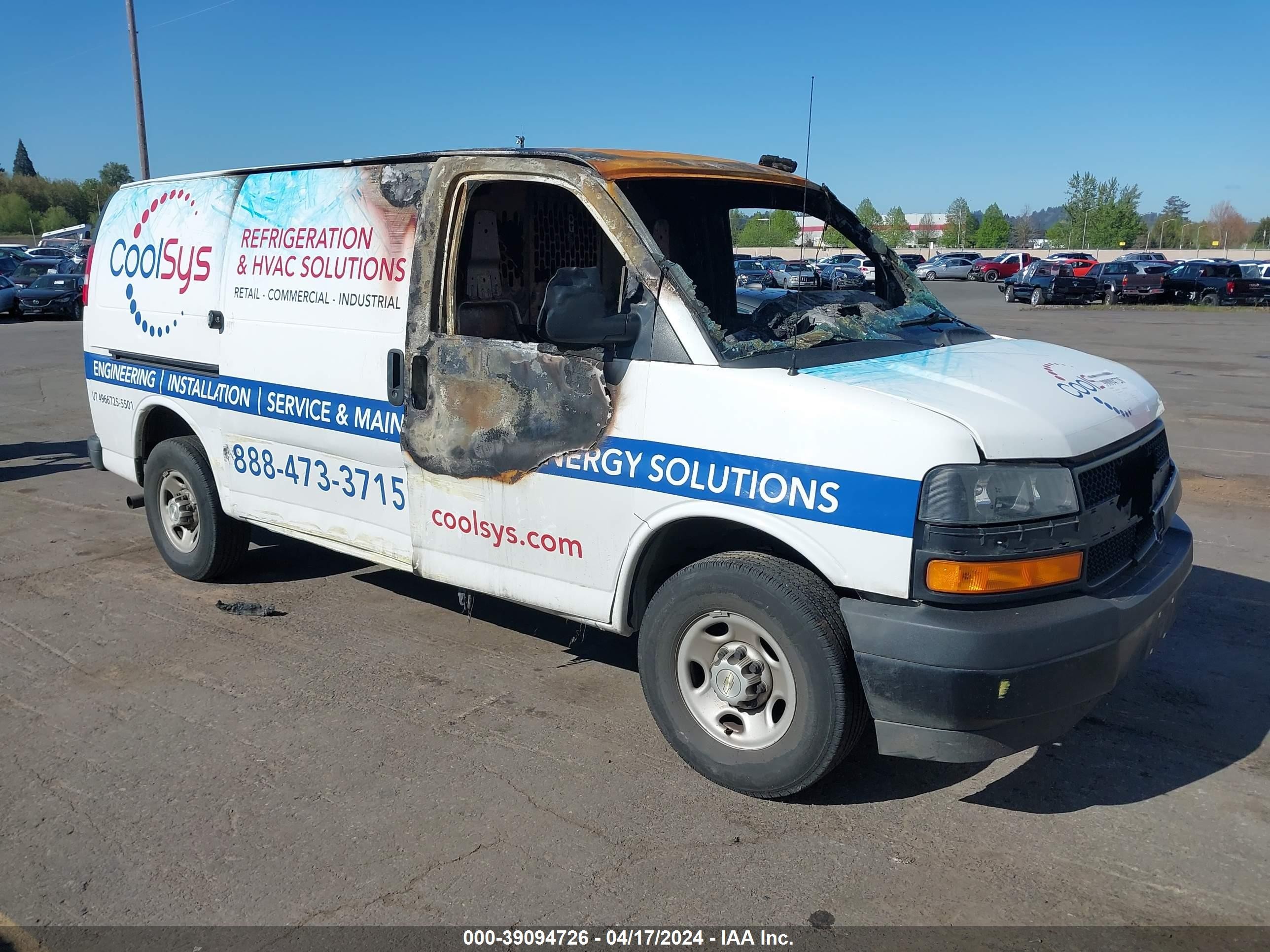 chevrolet express 2020 1gcwgafp0l1276595