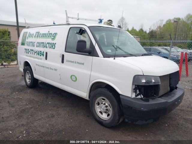 chevrolet express 2500 2018 1gcwgafp4j1334656