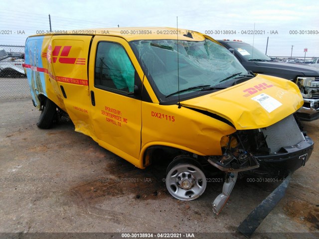 chevrolet express cargo van 2021 1gcwgafp5m1172122