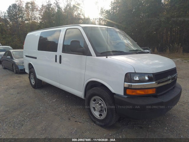 chevrolet express cargo van 2018 1gcwgafp6j1300122