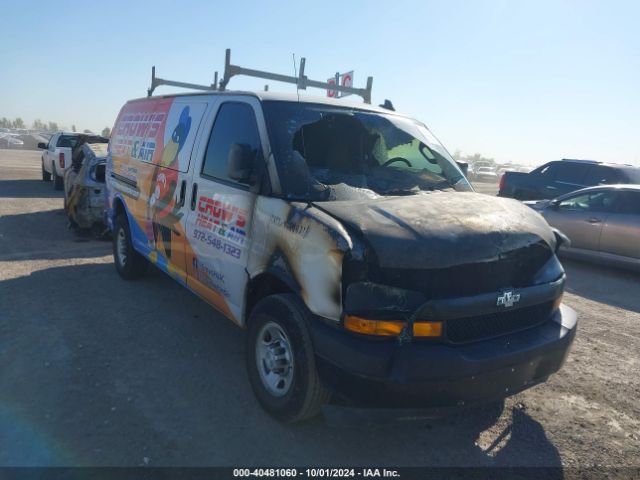 chevrolet express 2018 1gcwgafpxj1228227