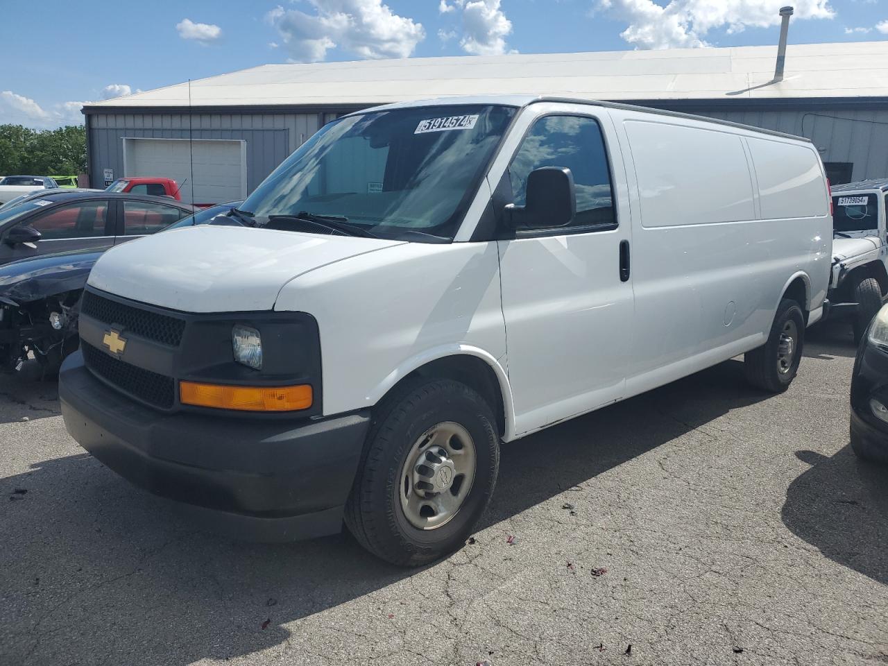 chevrolet express 2017 1gcwgbff0h1149544