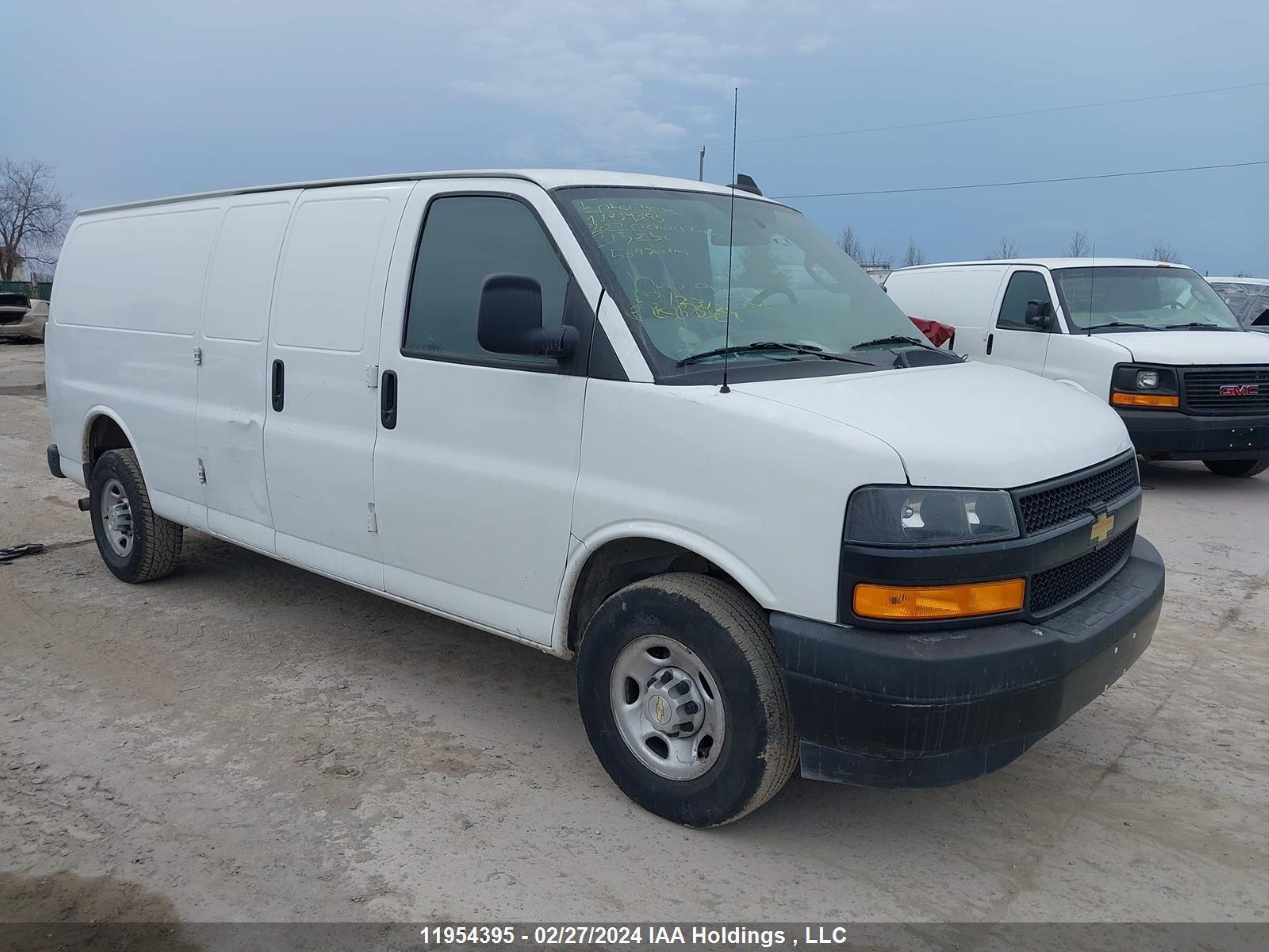 chevrolet express 2022 1gcwgbfp3n1213256