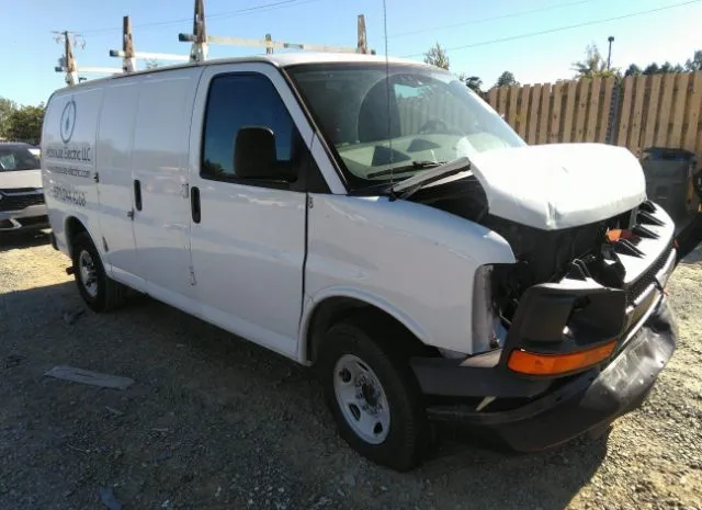 chevrolet express cargo van 2012 1gcwgfca9c1165265