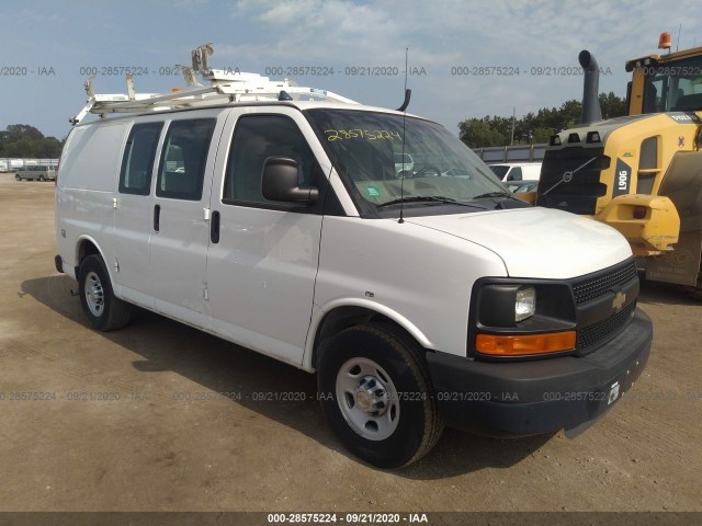 chevrolet express cargo van 2011 1gcwgfcb2b1129053