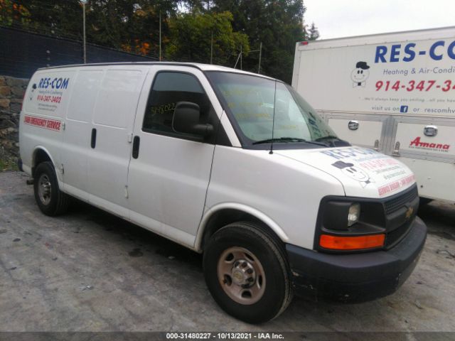 chevrolet express cargo van 2011 1gcwgffa1b1131217