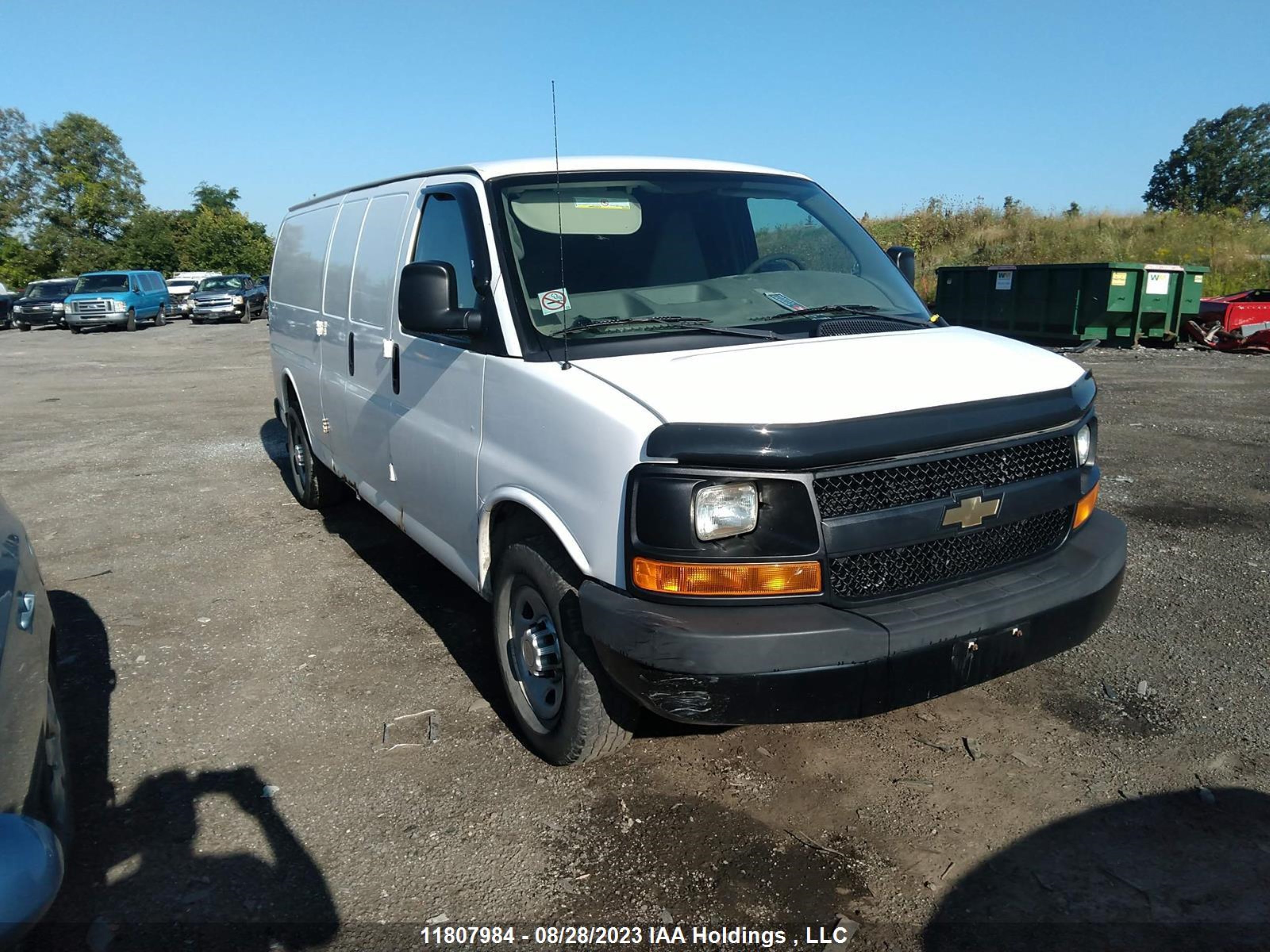 chevrolet express 2011 1gcwggfa7b1104772