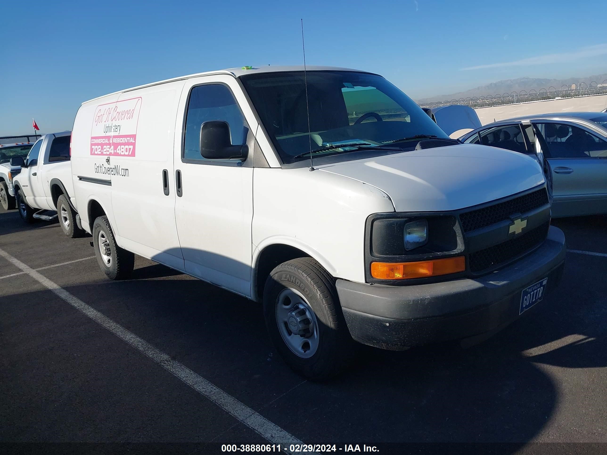 chevrolet express 2010 1gczgfba3a1164947