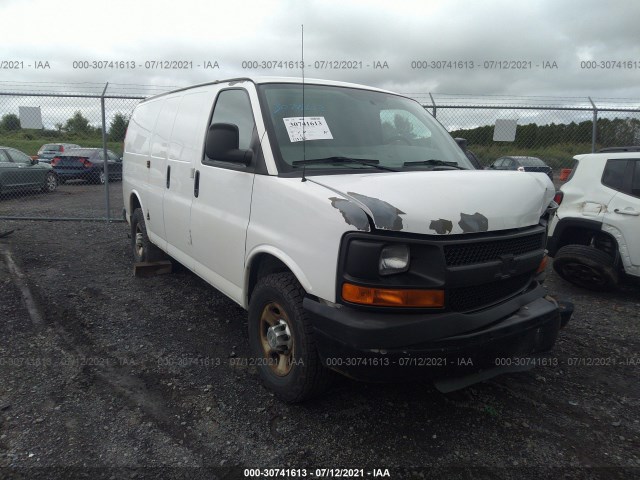 chevrolet express cargo van 2010 1gczgfdaxa1154347