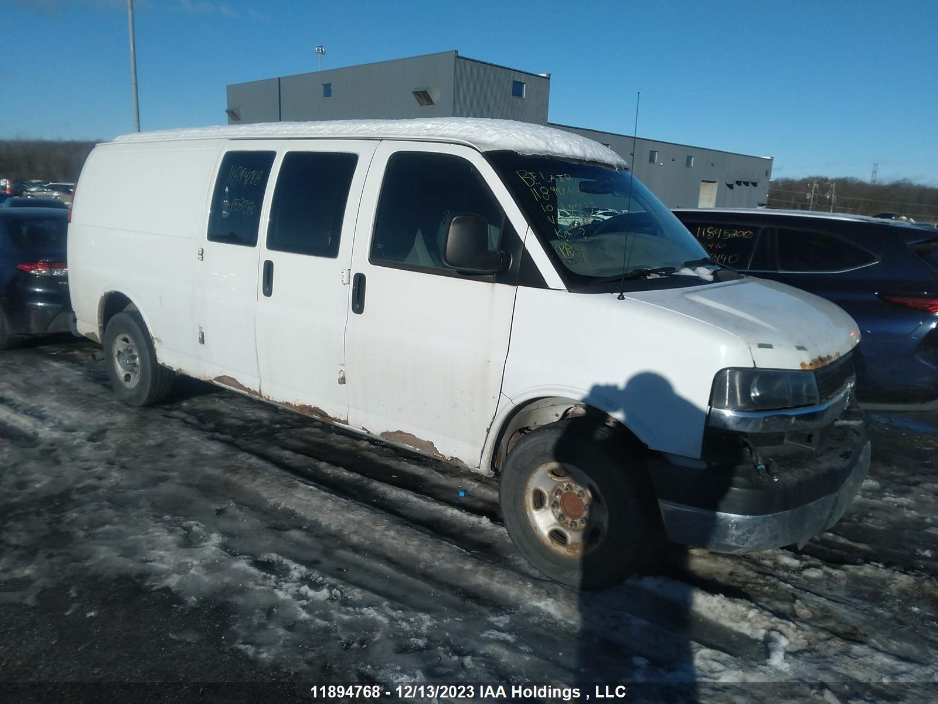 chevrolet express 2010 1gczggaa3a1158380