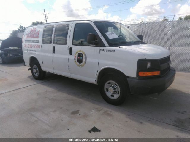 chevrolet express cargo van 2013 1gczgtbg5d1191381