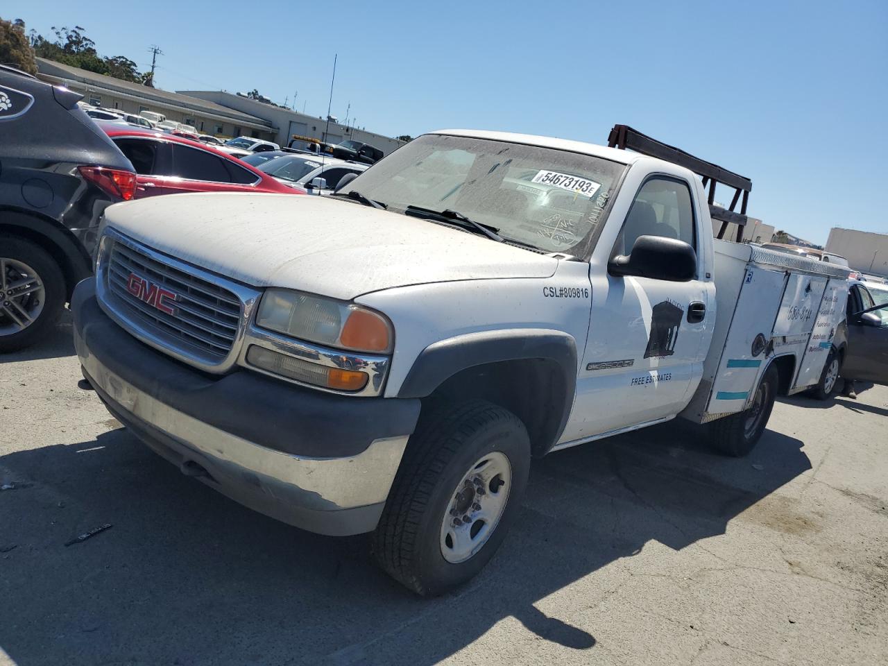 gmc sierra 2001 1gdhc24u11e264184