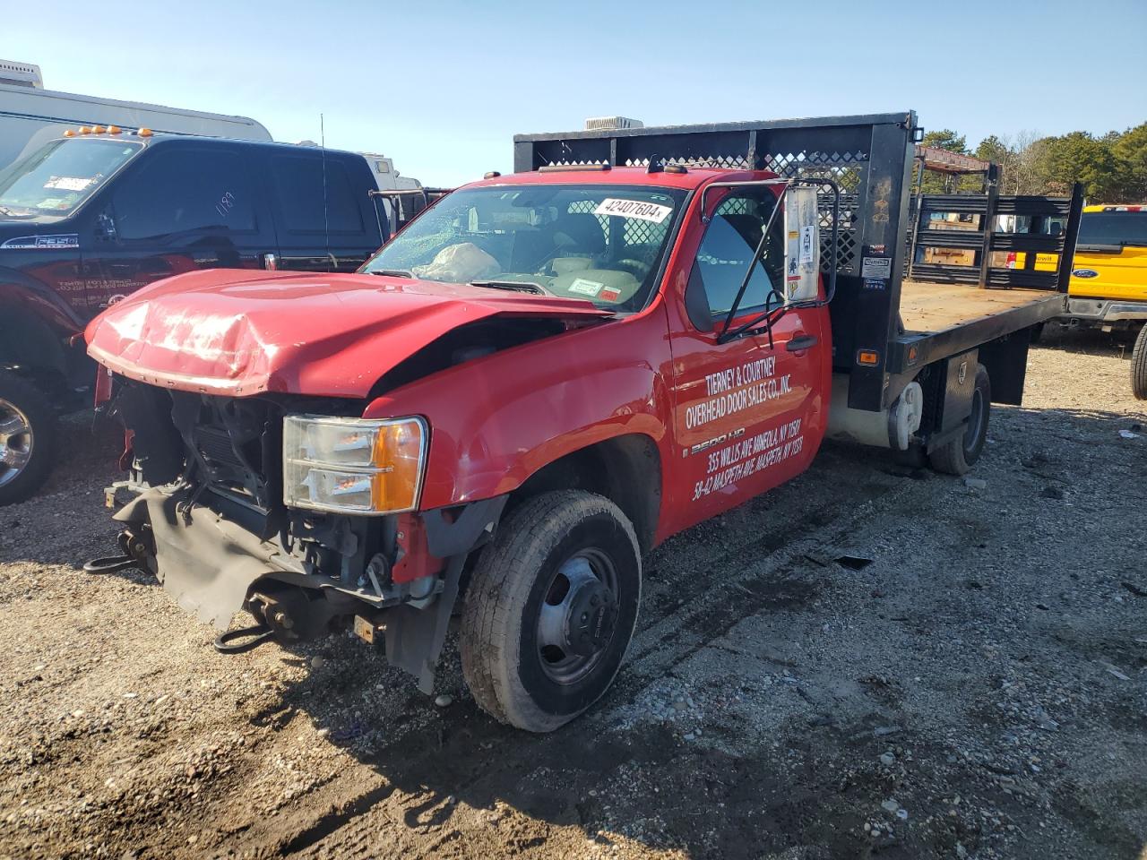 gmc sierra 2007 1gdjc34k17e568579