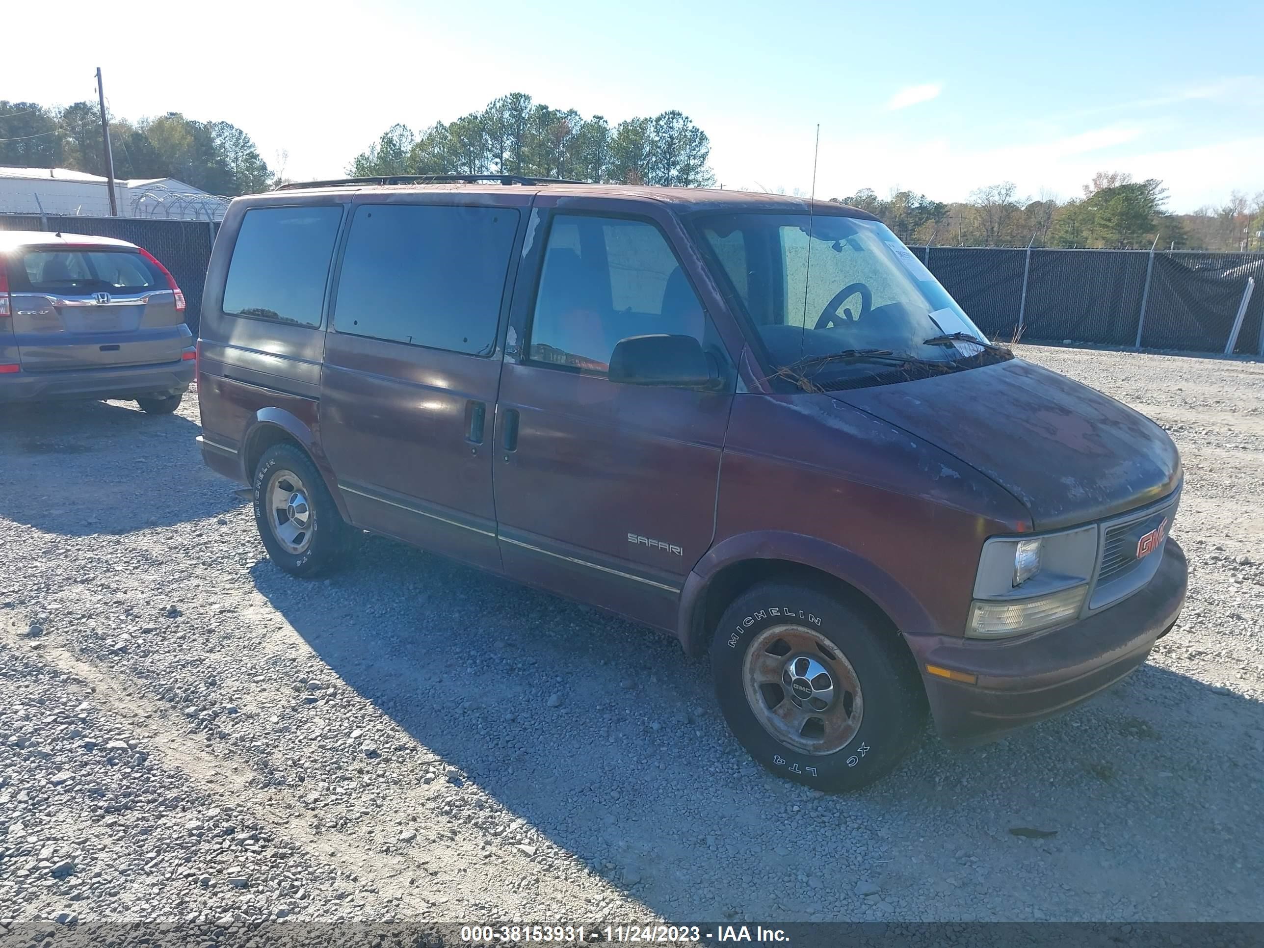 gmc safari 1996 1gkdm19w0tb503124