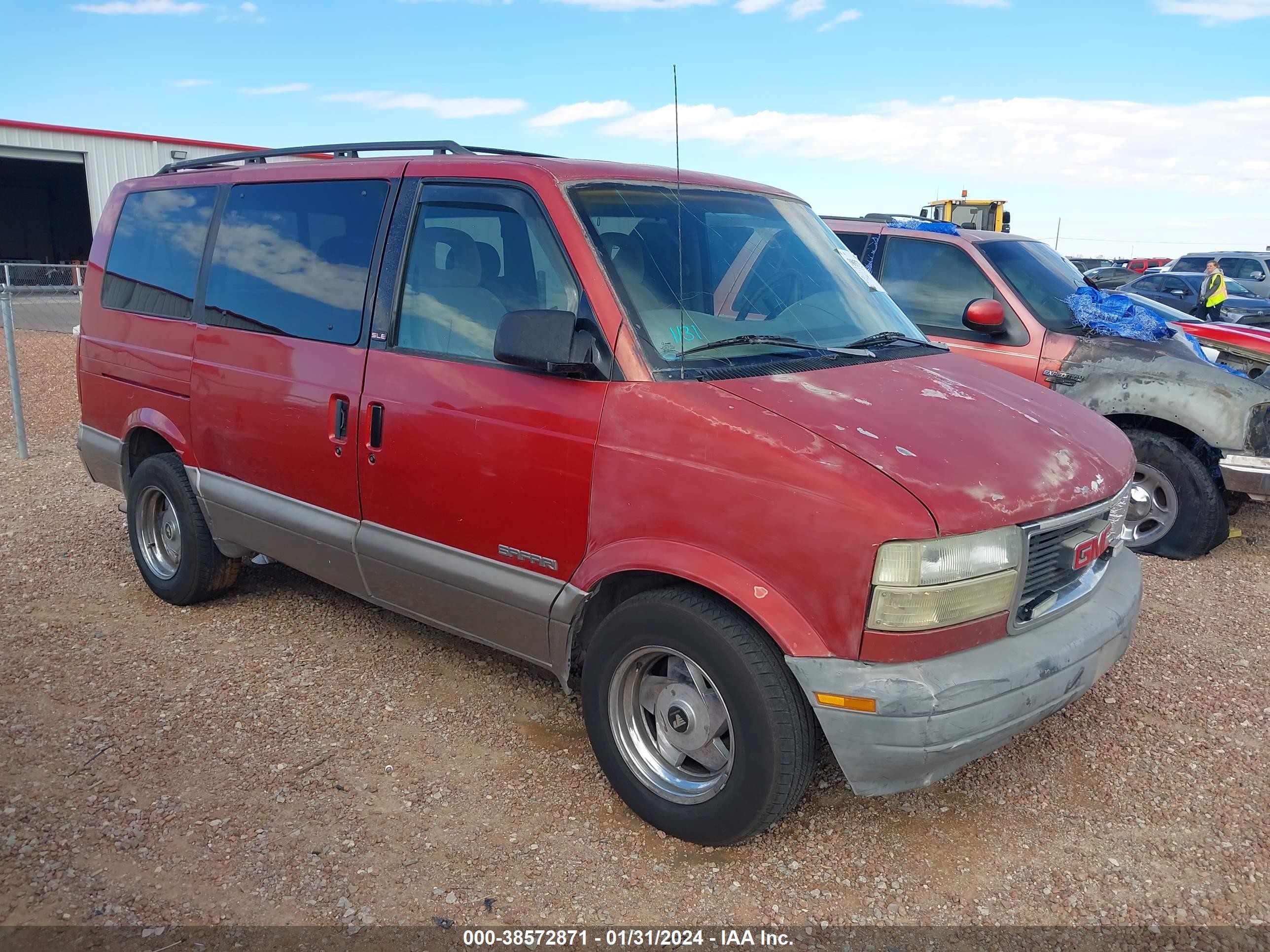 gmc safari 2001 1gkdm19w61b511158