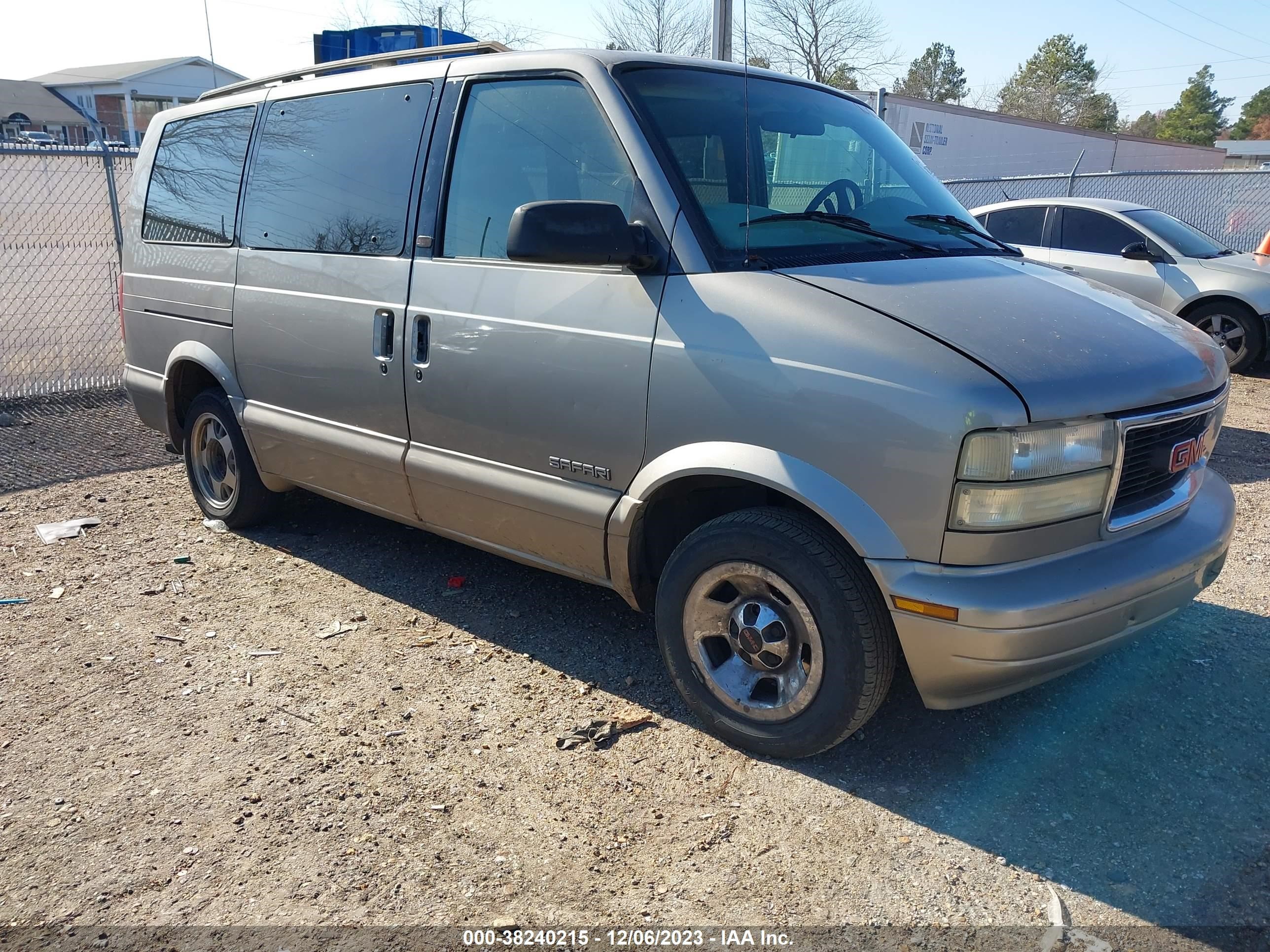 gmc safari 2001 1gkdm19w71b509919