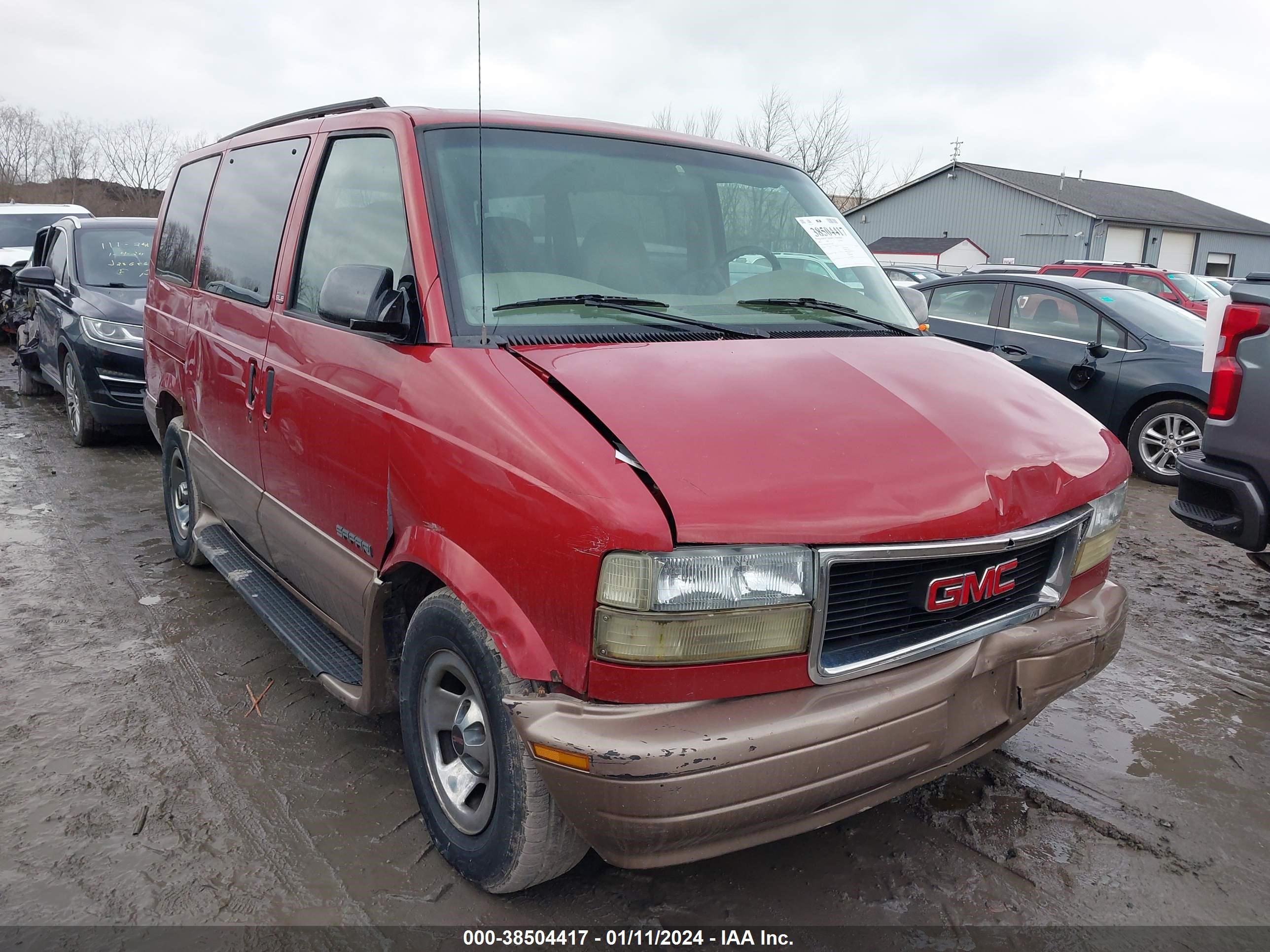 gmc safari 2002 1gkdm19x72b507484