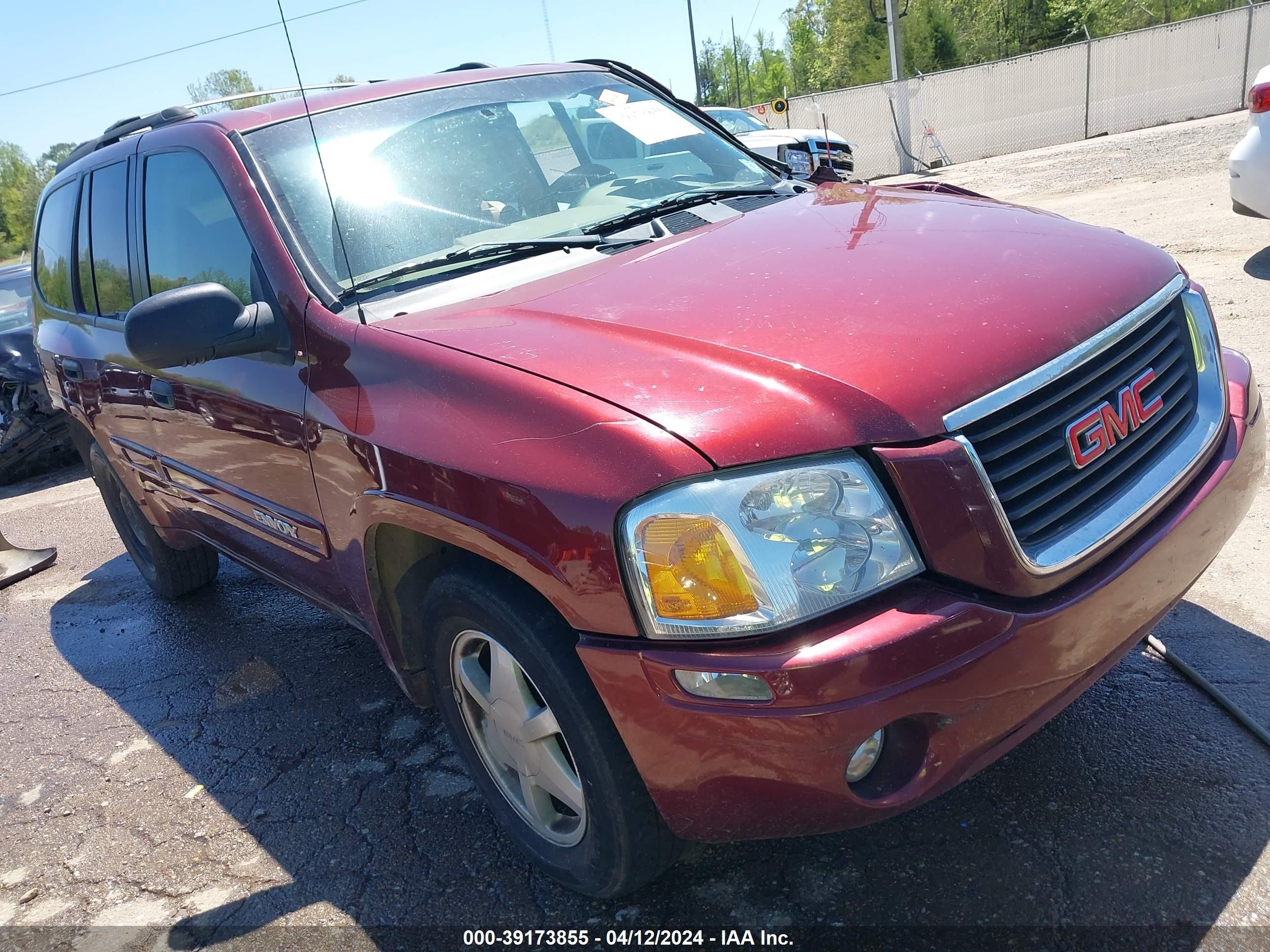 gmc envoy 2003 1gkds13s232122127