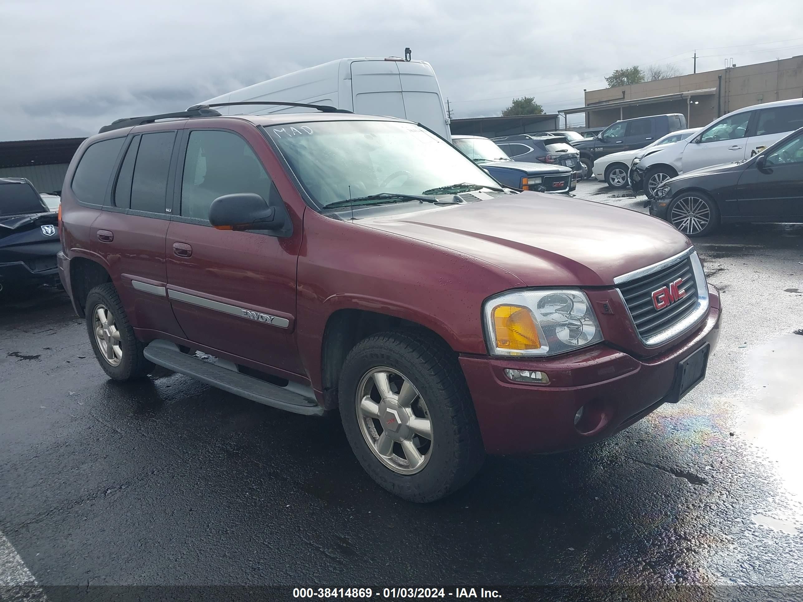 gmc envoy 2002 1gkdt13s122249513