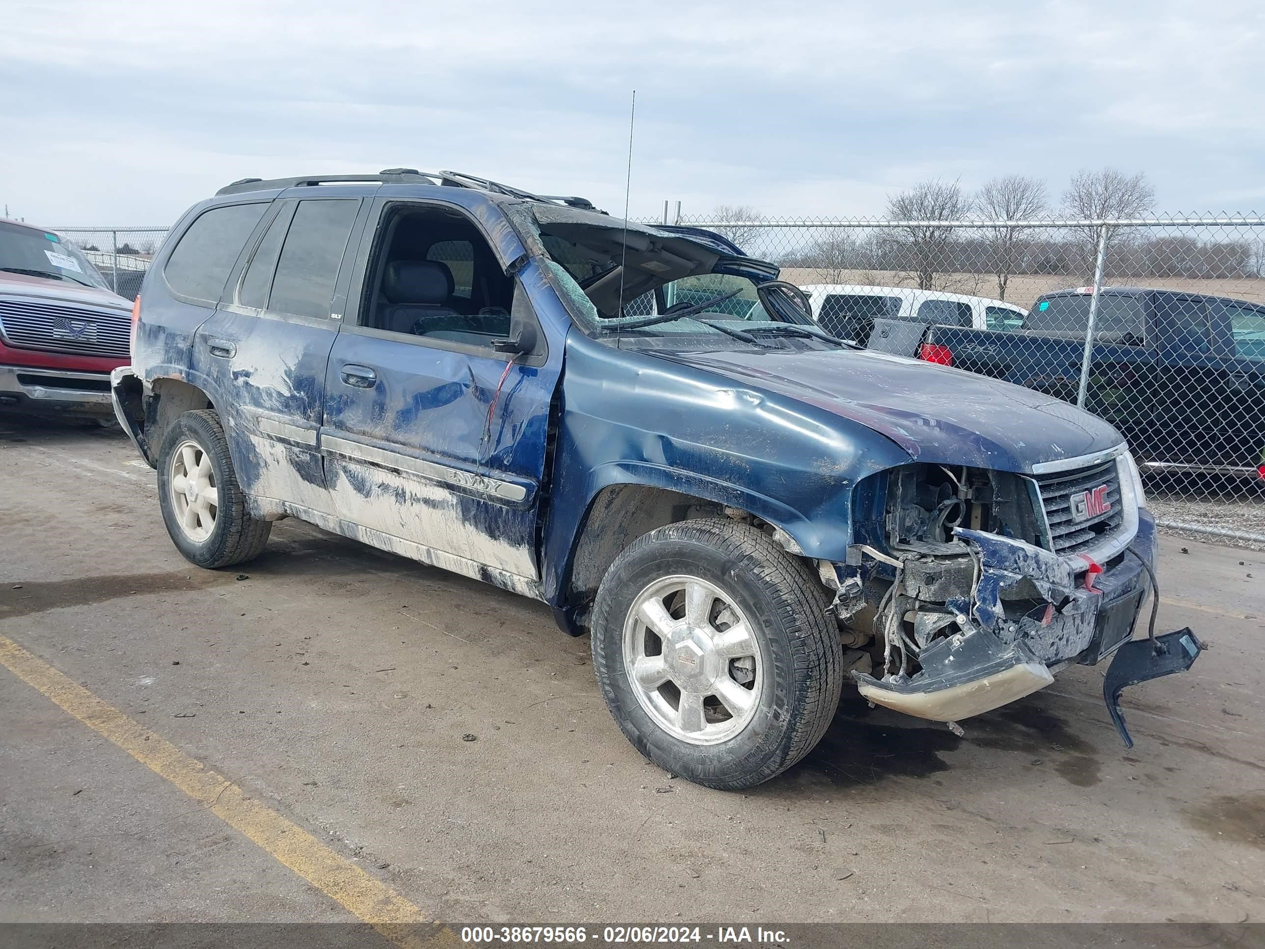 gmc envoy 2004 1gkdt13sx42142771